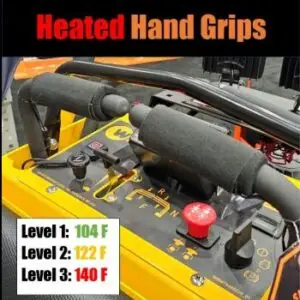 Heated Hand Grips (Fits Sit Down & Stand On Mowers)
