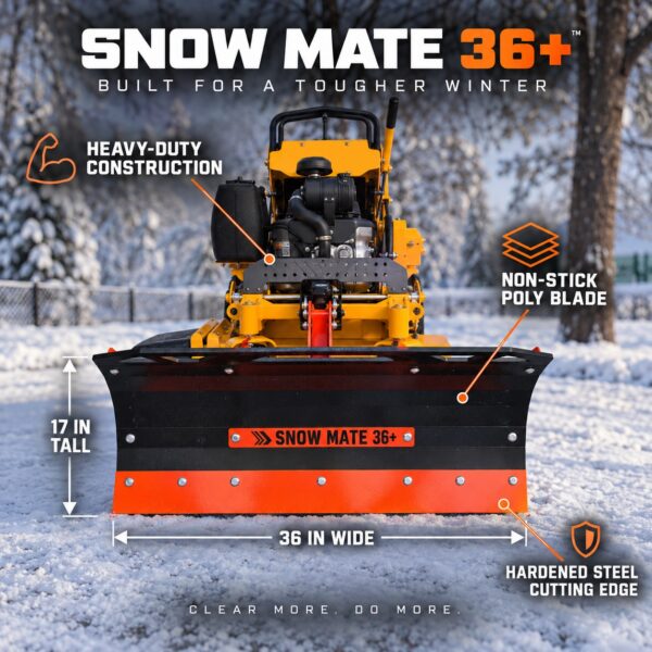 Snow Mate 36"+